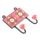 Red And Yellow Flower Ceramic Tiles Hooks Online